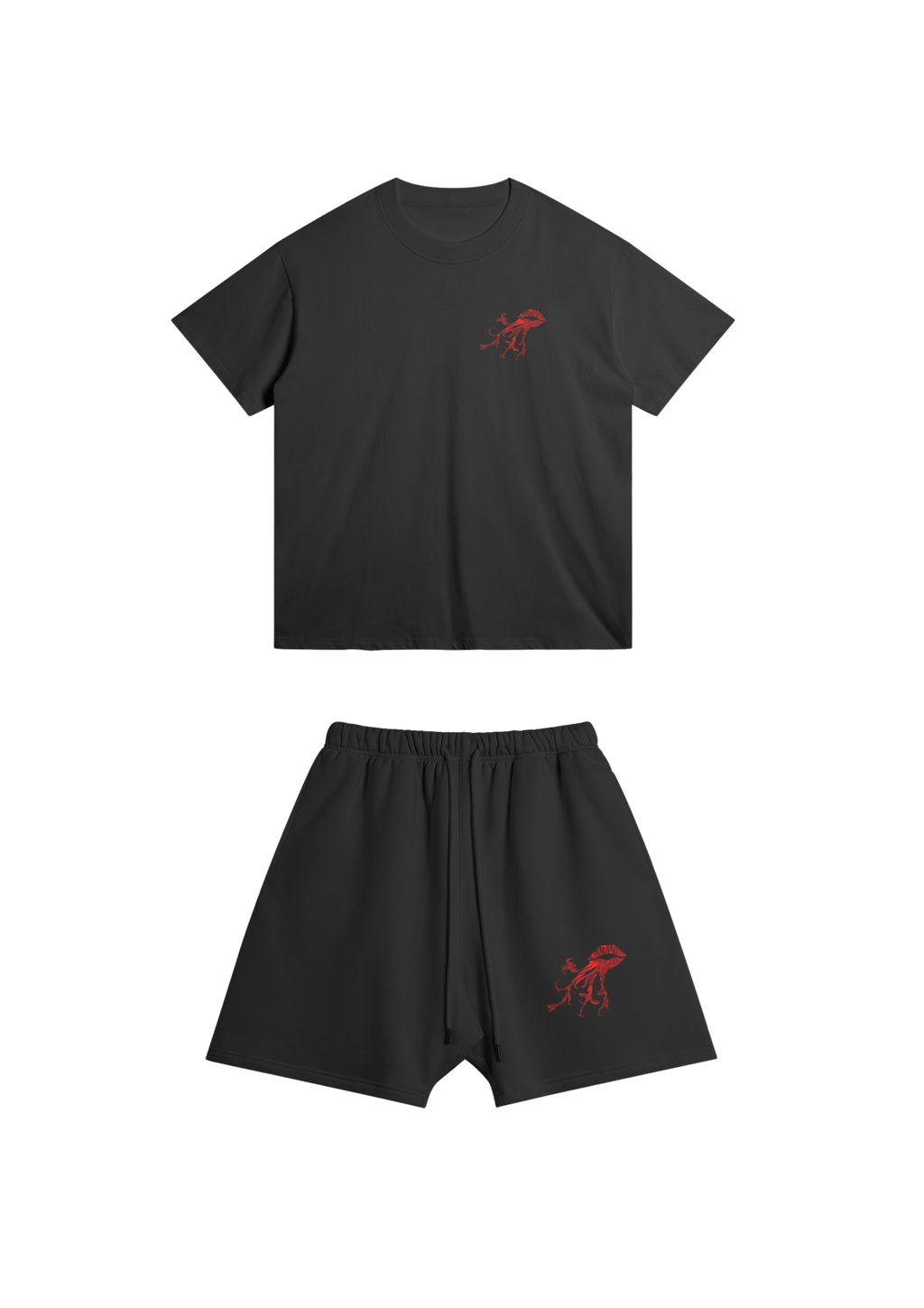 Ensemble Short Tee Noir