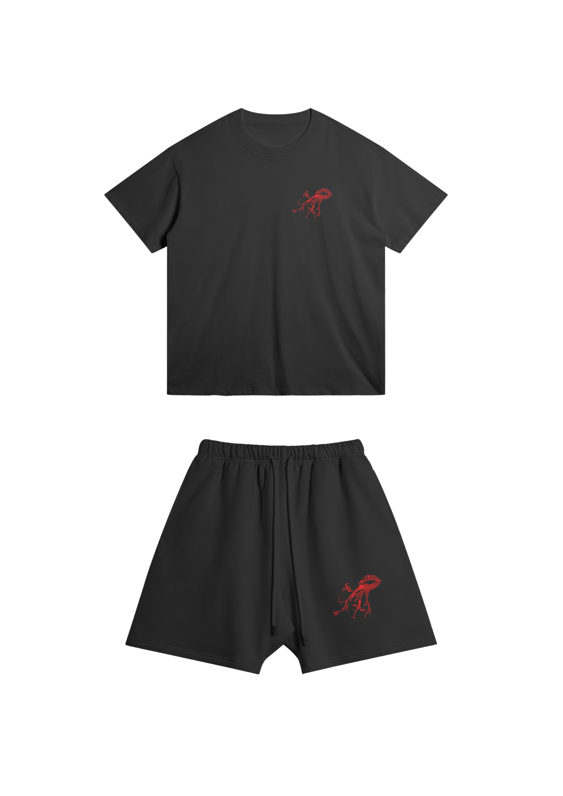 Ensemble Short Tee Noir