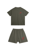 Ensemble Short Tee Vert