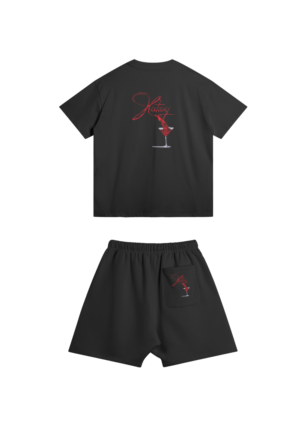 Ensemble Short Tee Noir