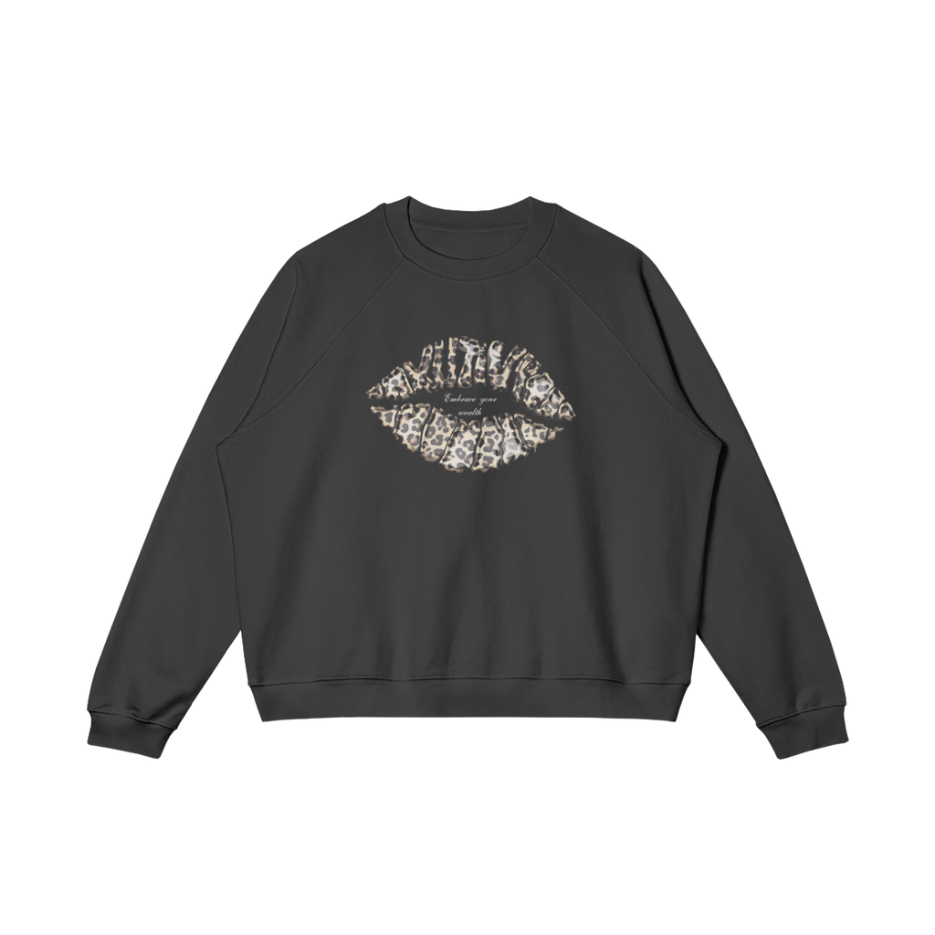 Sweat Kiss Leopard Noir